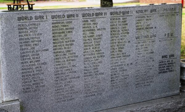 FORT BEND COUNTY SUPREME SACRIFICE WAR MEMORIAL  RIGHT STONE