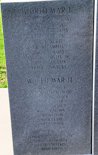 BEEVILLE WAR DEAD MEMORIAL STONE B