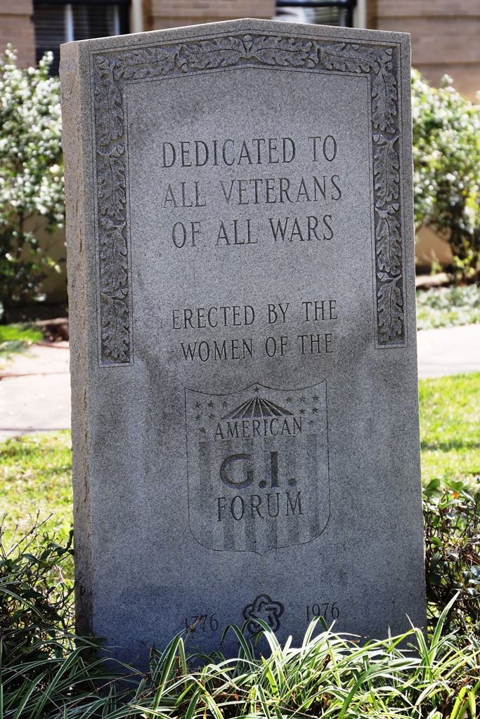 BEEVILLE VETERANS OF ALL WARS MEMORIAL