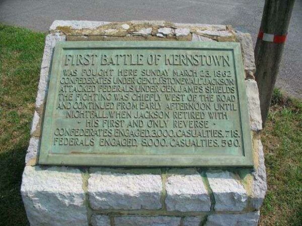 FIRST BATTLE OF KERNSTOWN WAR MEMORIAL