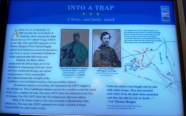 INTO A TRAP WAR MEMORIAL PANEL