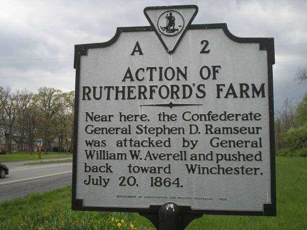 ACTIONS OF RUTHERFORD’S FARM MEMORIAL MARKER
