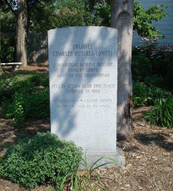 COLONEL CHARLES RUSSELL LOWELL WAR MEMORIAL