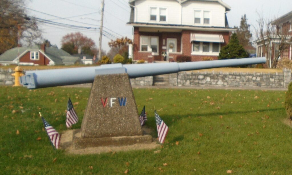 VFW WAR MEMORIAL GUN