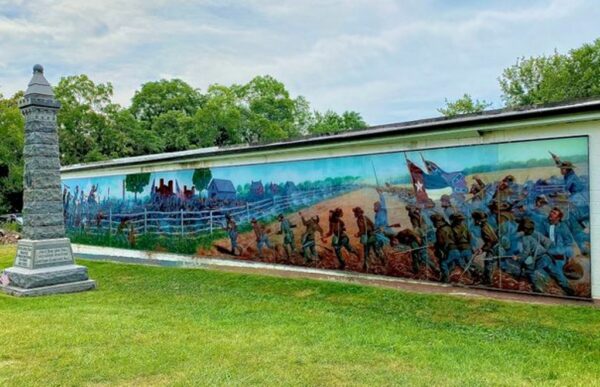 GETTYSBURG CIVIL WAR COSTER AVENUE MURAL