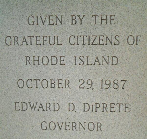 RHODE ISLAND MEDAL OF HONOR RECIPIENTS WAR MEMORIAL STONE C