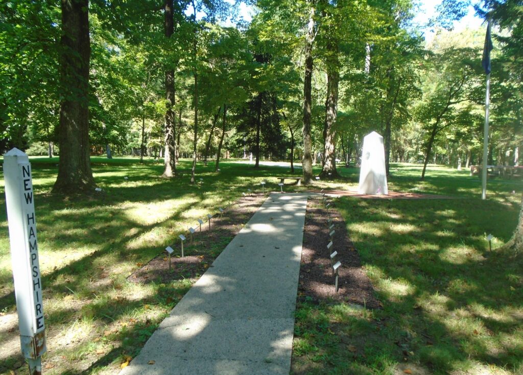 NEW HAMPSHIRE MEDAL OF HONOR WAR MEMORIAL GROVE