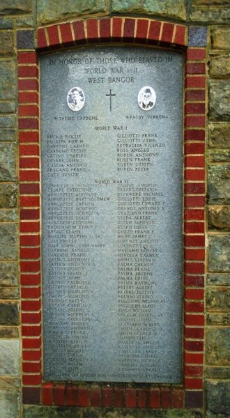WEST BANGOR WORLD WARS MEMORIAL