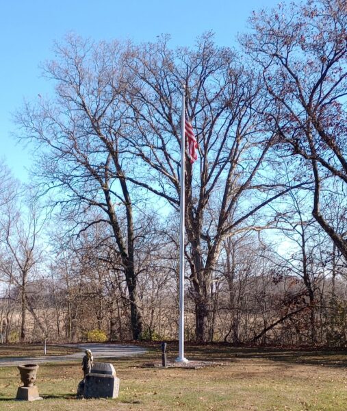 BUCKLAND VETERANS MEMORIAL FLAGPOLE