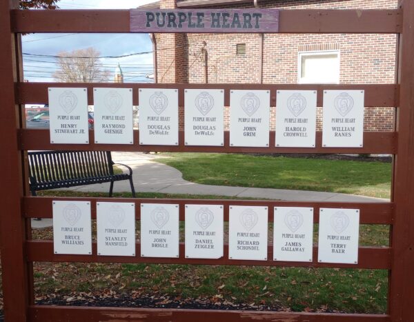 HOMETOWN HEROES PARK SERIES TWO MEMORIAL PANEL G