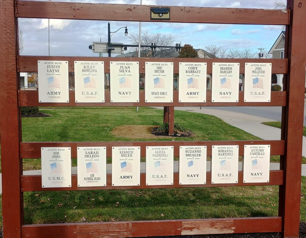 HOMETOWN HEROES PARK SERIES TWO MEMORIAL PANEL C