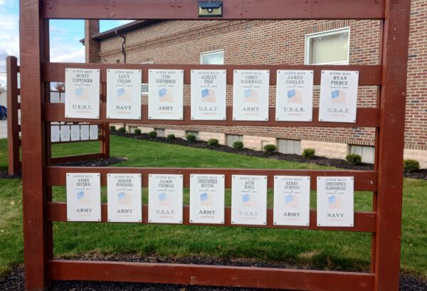 HOMETOWN HEROES PARK SERIES TWO MEMORIAL PANEL A