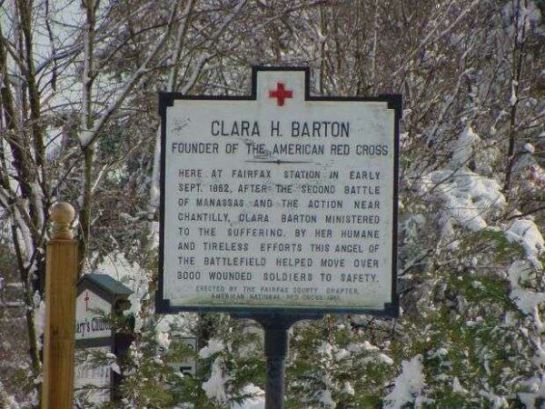 CLARA H. BARTON MEMORIAL MARKER