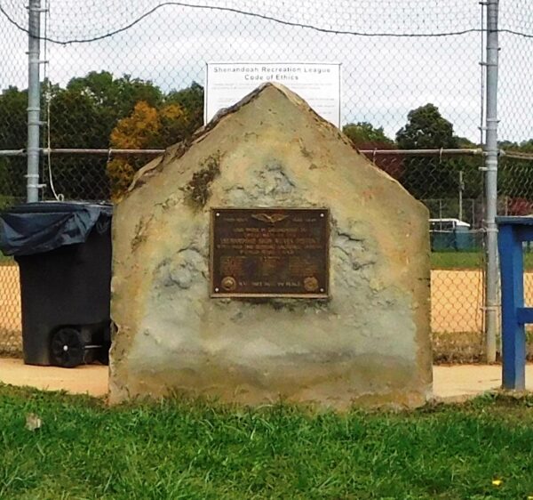 SHENANDOAH IRON WORKS DISTRICT SUPREME SACRIFICE WORLD WARS MEMORIAL PLAQUE