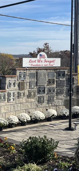 BRANSON LEST WE FORGET VETERANS MEMORIAL