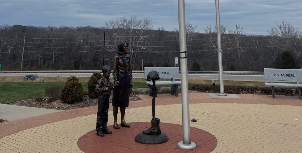 WARREN COUNTY SOME GAVE ALL WAR MEMORIA BATTLEFIELD CROSS