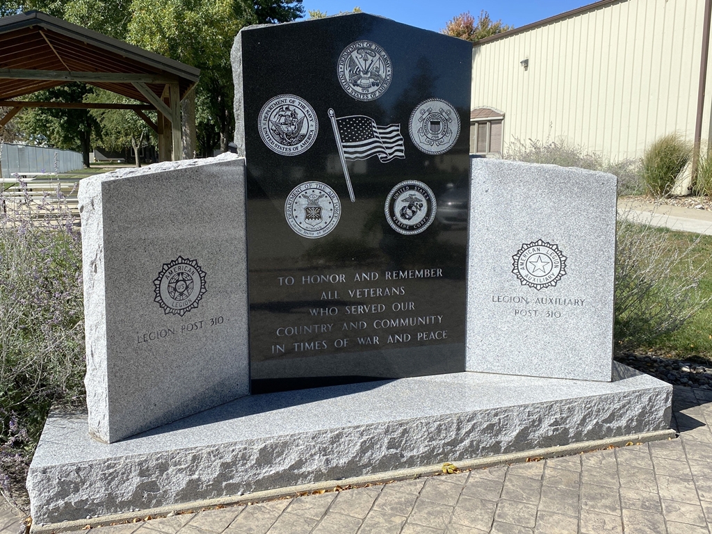 AMERICAN LEGION POST 310 VETERANS MEMORIAL