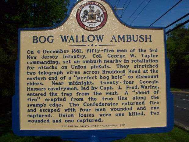 BOG WALLOW AMBUSH WAR MEMORIAL MARKER