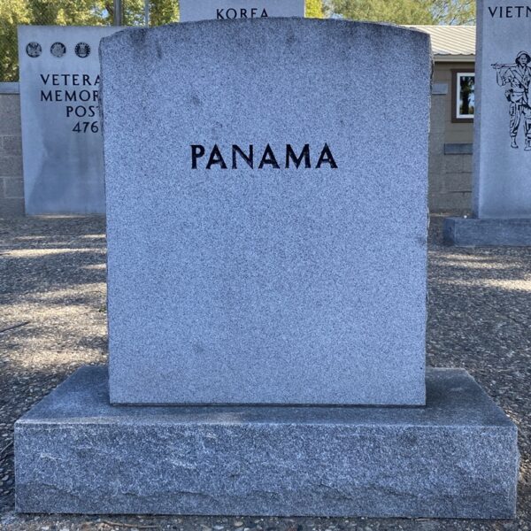 DOON WAR VETERANS MEMORIAL STONE H FRONT