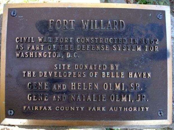FORT WILLARD WAR MEMORIAL PLAQUE
