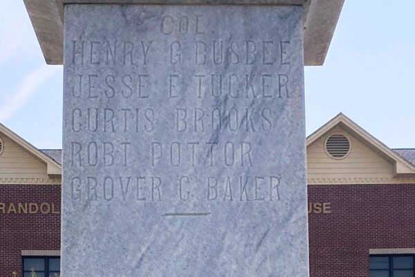 WEDOWEE WORLD WAR MEMORIAL SIDE A