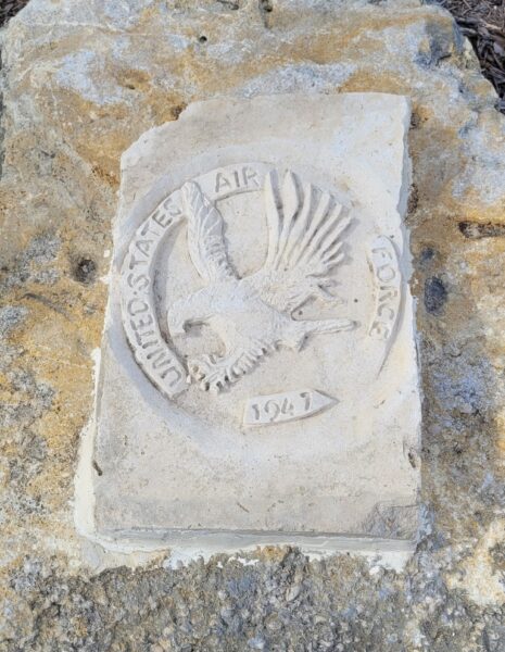 KERR COUNTY WORLD WAR PARK MEMORIAL STONE B