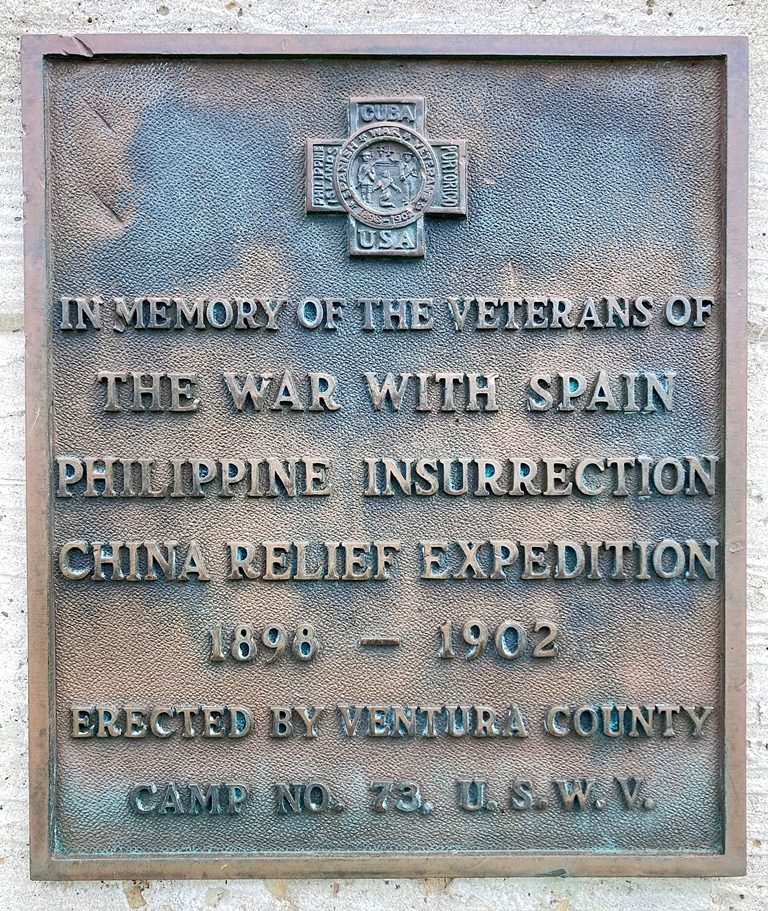 VENTURA SUPREME SACRIFICE VETERANS MEMORIAL PLAQUE B