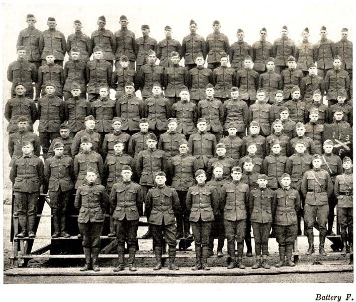 BATTERY F, 113TH FIELD ARTILLERY MEMORIAL PHOTO A
