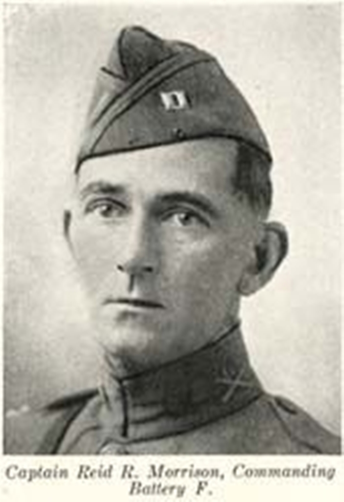 CAPT. REID  R. MORRISON WAR MEMORIAL  PHOTO