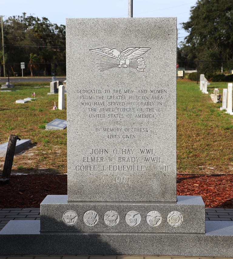 GREATER HUDSON AREA VETERANS MEMORIAL