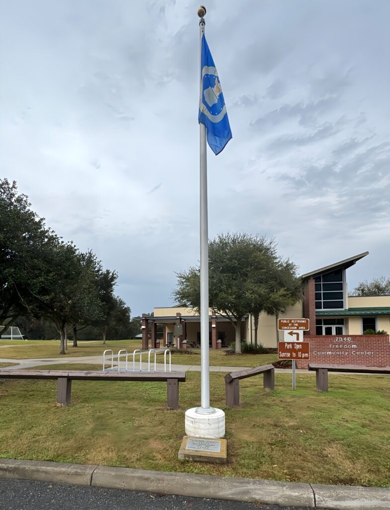 VFW POST 2811 DESERT STORM VETERNS MEMORIAL FLAGPOLE