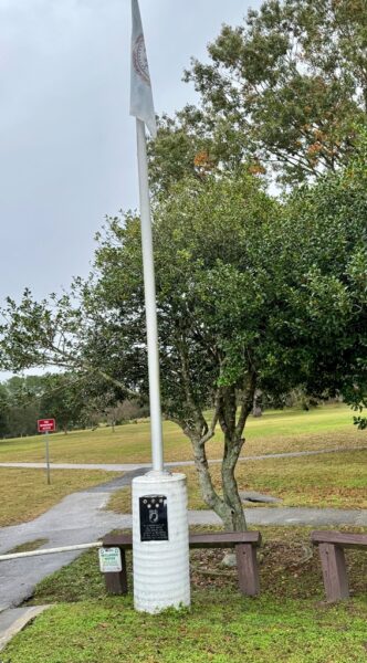 ALACHUA COUNTY POW MIA WAR MEMORIAL FLAGPOLE
