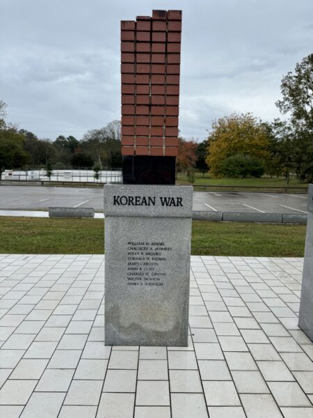 ALACHUA COUNTY KOREAN WAR VETERANS MEMORIAL