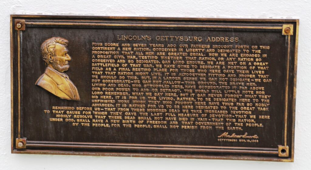 ETERNAL FLAME OF PEACE MEMORIAL PLAQUE C