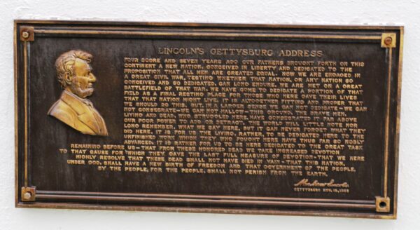 ETERNAL FLAME OF PEACE MEMORIAL PLAQUE C