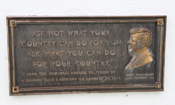 ETERNAL FLAME OF PEACE MEMORIAL PLAQUE B
