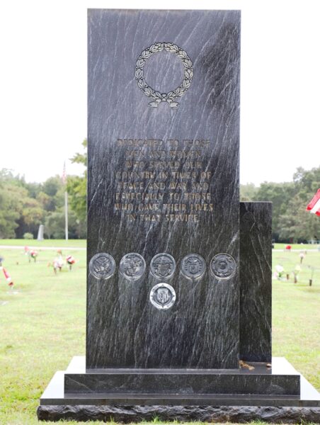 GOTHA ALL VETERANS MEMORIAL BACK