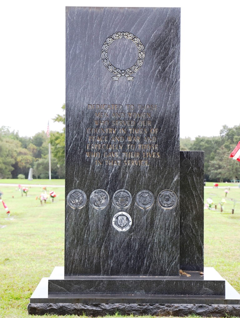 GOTHA ALL VETERANS MEMORIAL BACK