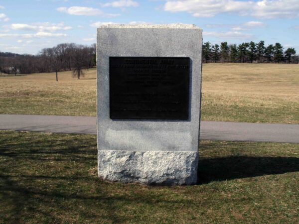 CONTINENTAL ARMY REVOLUTIONARY WAR MEMORIAL