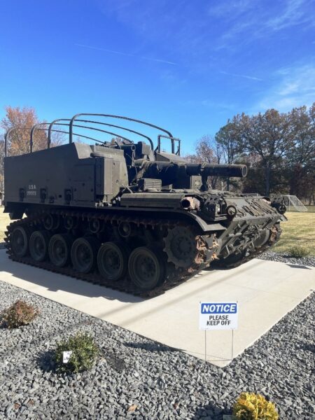 VFW POST 6632 M44 SELF PROPELLED HOWITZER MEMORIAL