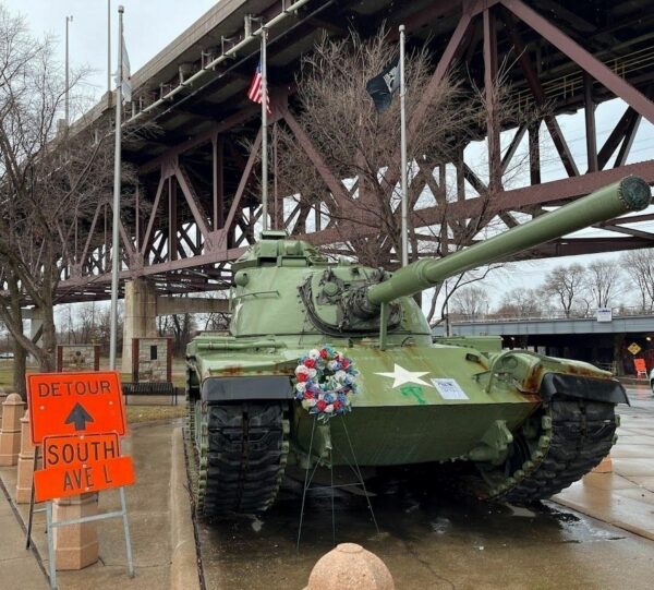 EAST SIDE VETERANS MEMORIAL TANK