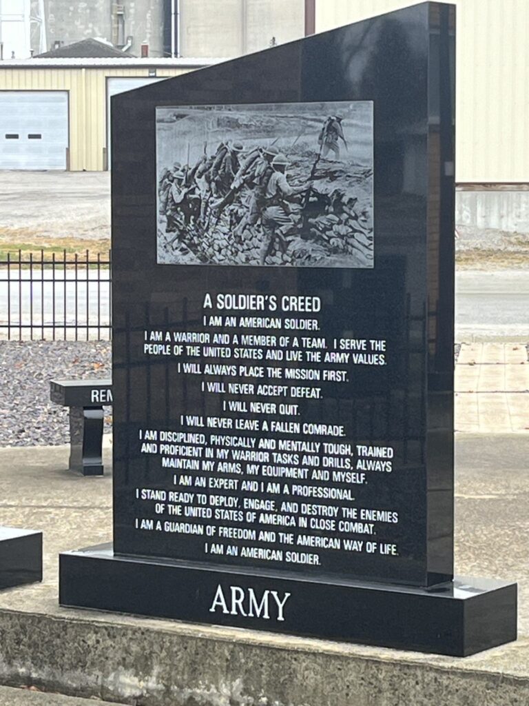 MORRISON WAR MEMORIAL STONE B