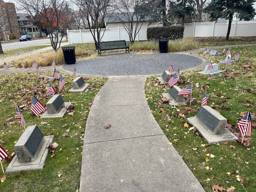 VILLAGE OF BROOKFIELD VETERANS MEMORIAL WALKWAY