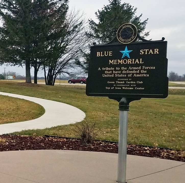 NORTHWOOD BLUE STAR MEMORIAL MARKER