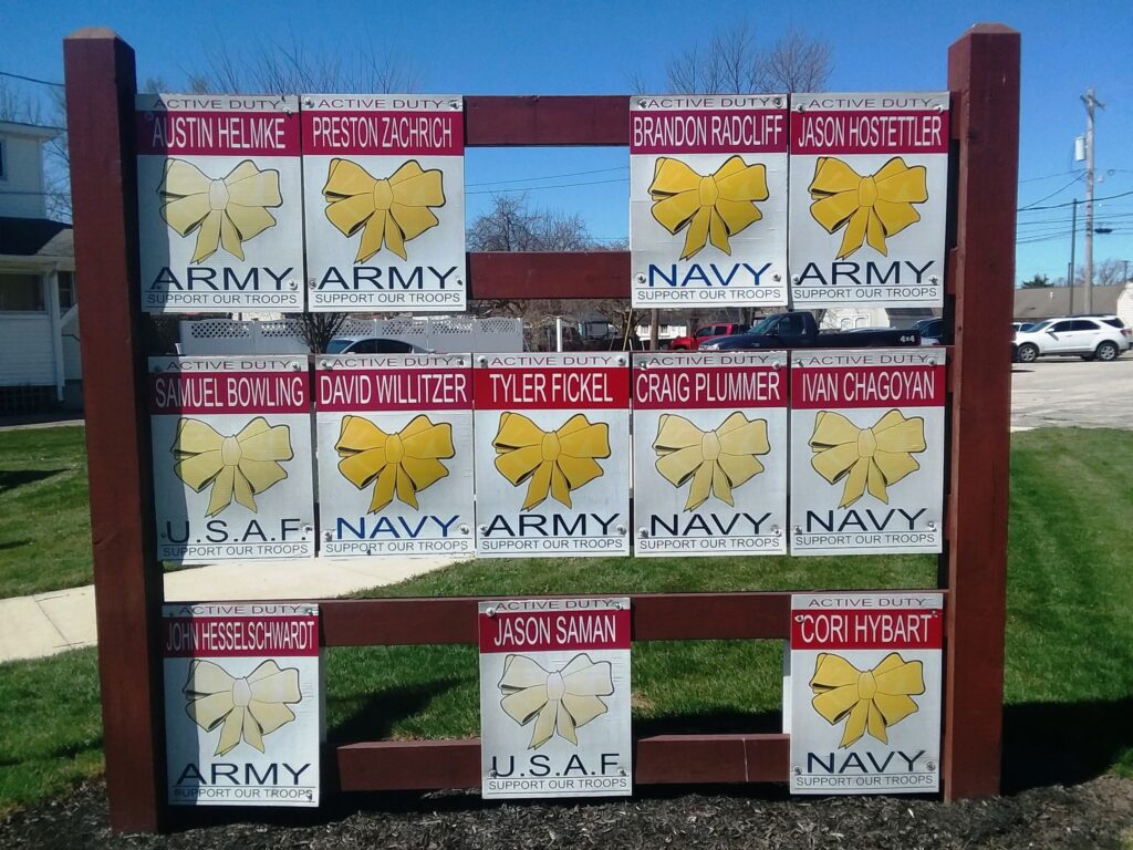 HOMETOWN HEROES PARK MEMORIAL PANEL H