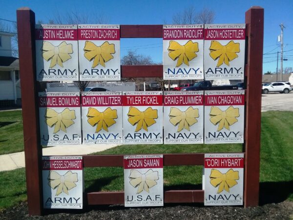 HOMETOWN HEROES PARK MEMORIAL PANEL H