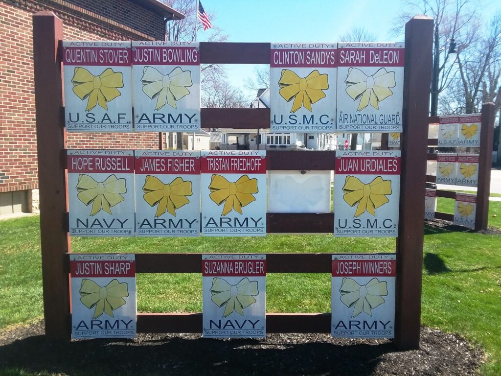 HOMETOWN HEROES PARK MEMORIAL PANEL G