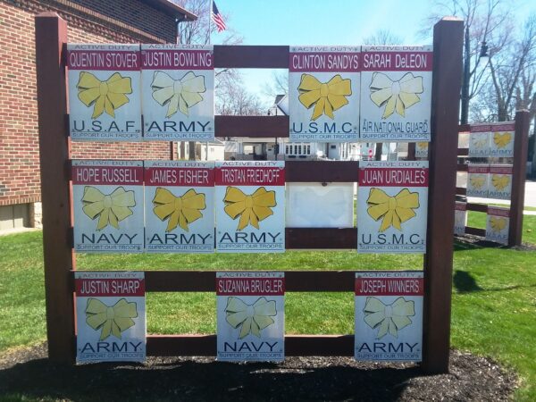 HOMETOWN HEROES PARK MEMORIAL PANEL G