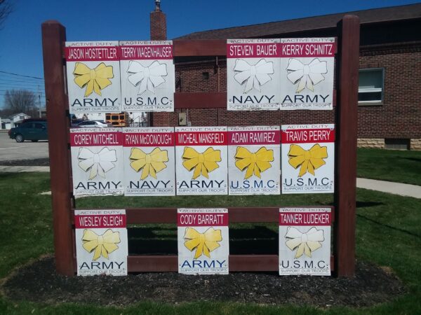 HOMETOWN HEROES PARK MEMORIAL PANEL E