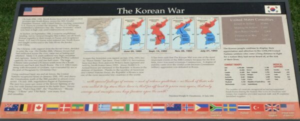 THE KOREAN WAR MEMORIAL PANEL